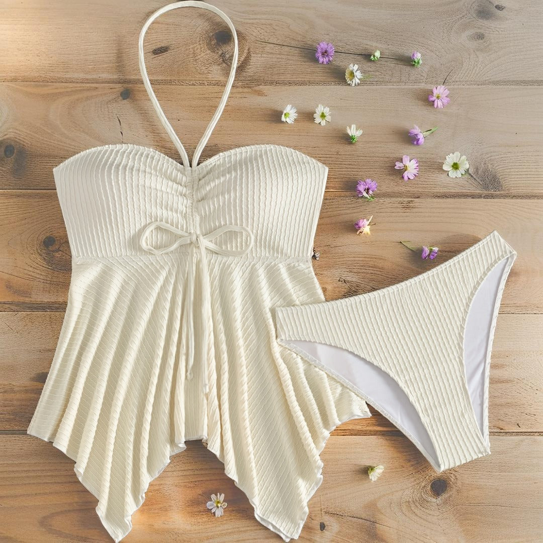 Sand Bloom L’élégance rencontre le confort : découvrez notre tankini chic pour une allure sans compromis